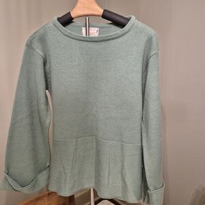 Donnkenny Vintage Green Knit Sweater